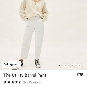 NWT Everlane Utility Barrel Pants
